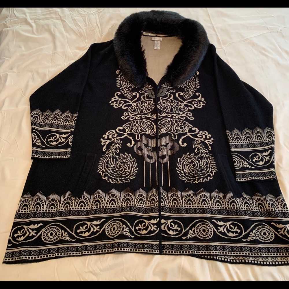 Catherine’s Long Line Winter Cardigan